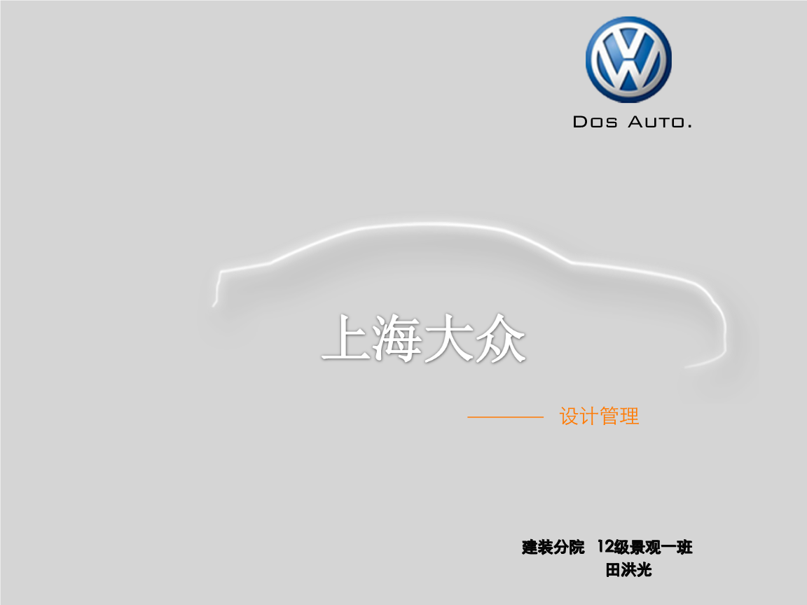 大众汽车销售策略与市场分析